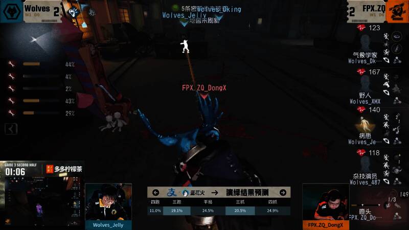 FPX.ZQ_DongX闪现过板勾中病患，动作干净利落