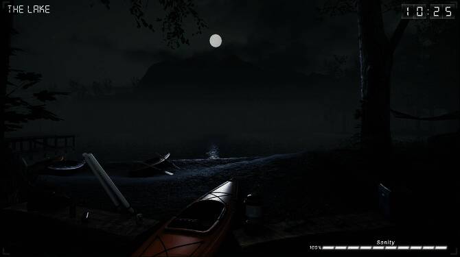 一张截图展示了游戏中的某个阴暗房间，墙壁上隐约可见奇怪符号