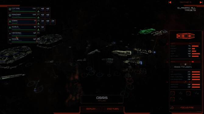 Battlestar Galactica Deadlock游戏画面展示宇宙舰队战斗场景