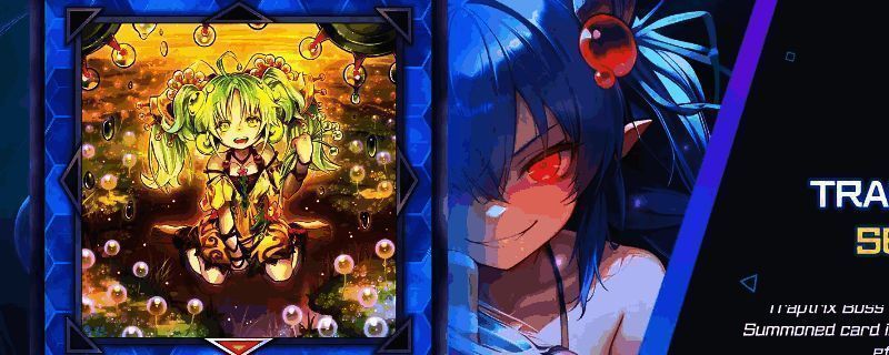 游戏王MD祸蕾虫惑魔卡组实战对局界面展示，场上可见多张陷阱卡效果发动