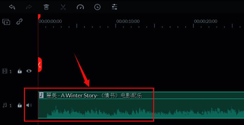 音频播放界面暂停操作示意图，帮助用户准确定位裁剪点