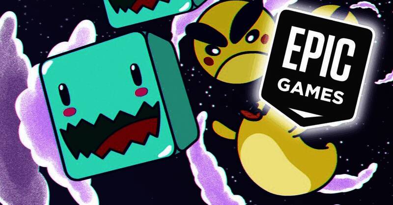 Steam平台本周免费游戏列表截图，四款游戏封面排列展示