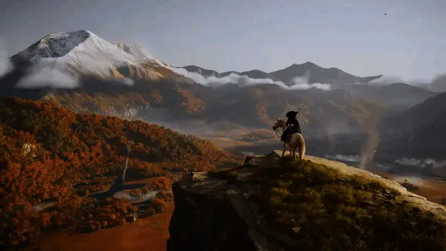 《羊蹄山之魂》战斗实机画面，展示多种武器使用