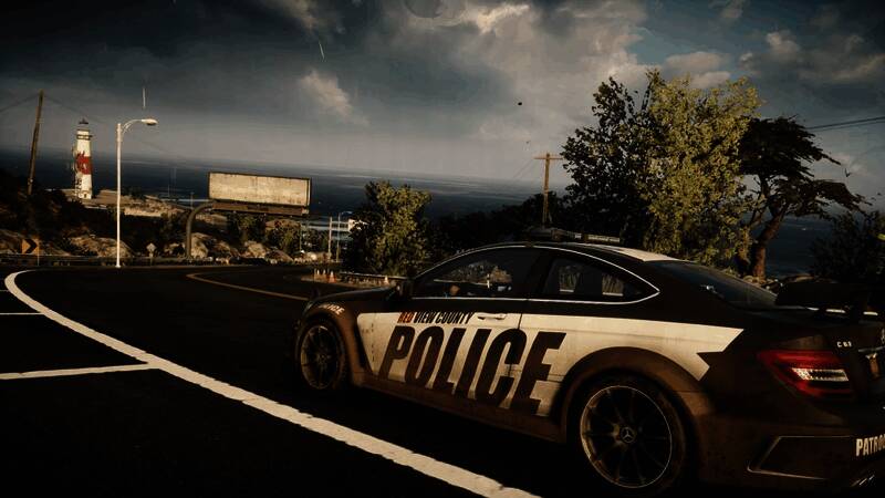 游戏内改装车辆特写画面