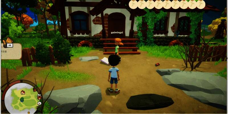 建筑搭建过程中的UI界面展示