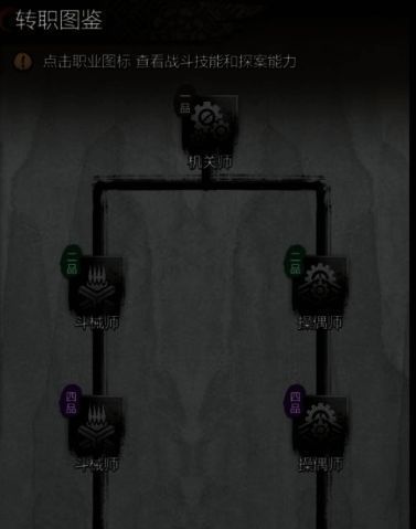 机关师转职为斗械师后的武器与技能展示图