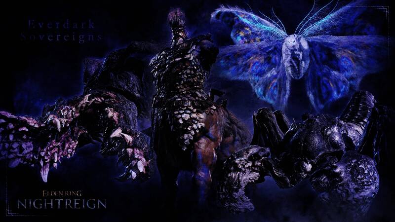 玩家在黑暗场景中与夜王BOSS激烈对战，画面充满紧张感与史诗感