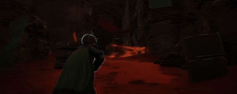 《沙丘：觉醒》忠诚的考验任务场景截图，展示维米利乌斯峡谷地貌与任务目标标记