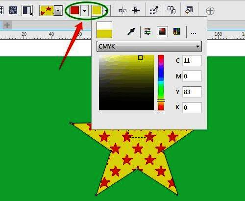 最终填充效果图示例展示