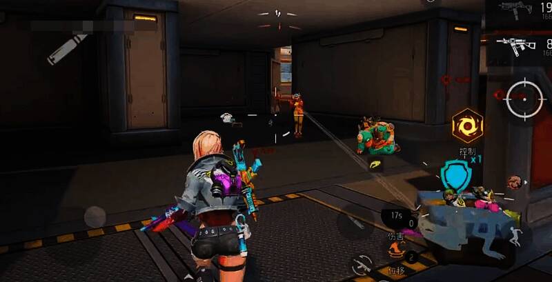 《远光84》烟雾掩护与控制技能配合示意图