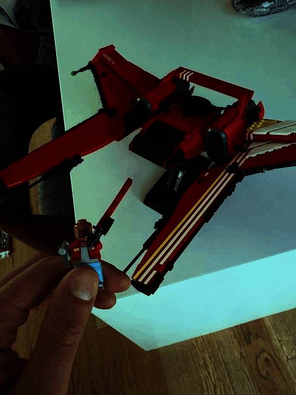 乐高搭建指南页面截图，显示所需零件及详细步骤说明