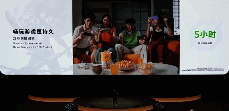 王者荣耀鸿蒙版性能展示图，显示流畅度与降噪效果大幅提升