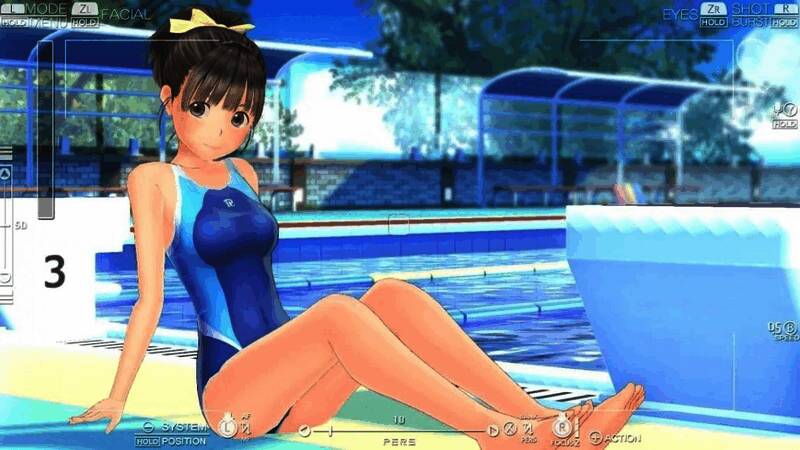 游戏主视觉图展示主角与多位女主角互动场景，画面风格清新唯美