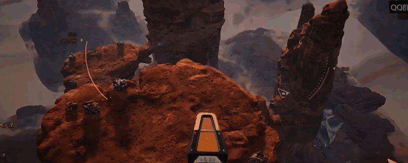 游戏地图截图展示伊佛里特山脉阿尔沙尔克区域，高台岩石地带适合建造基地