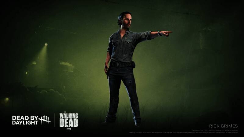 米琼恩游戏形象，身穿战斗服，手握临时武器，目光冷峻