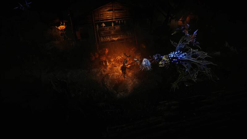 幻化时装“荒野拯救者”展示图，角色身披战袍，手持利剑