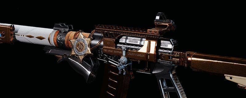 AS Val突击步枪在战斗中展现出迅猛火力，枪口喷射出耀眼火光，背景为战术战场环境