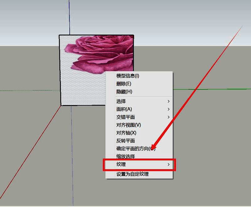 纹理设置面板界面，重点突出位置选项卡