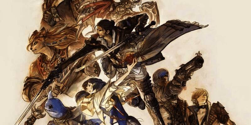 《最终幻想14》玩家社区活动照片，不同年龄层玩家齐聚一堂参与线下聚会