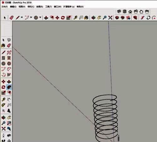 视图菜单展开状态，包含多种视角切换选项