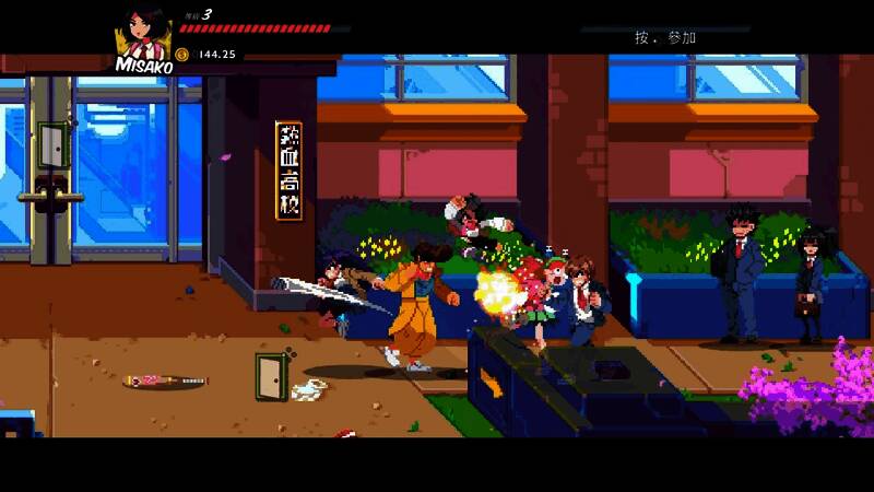 热血少女战斗场景展示漫画风格特效与动态镜头