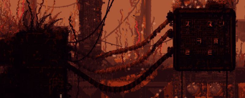 《雨世界》游戏场景截图，展现神秘的地下洞穴与光影交错的氛围