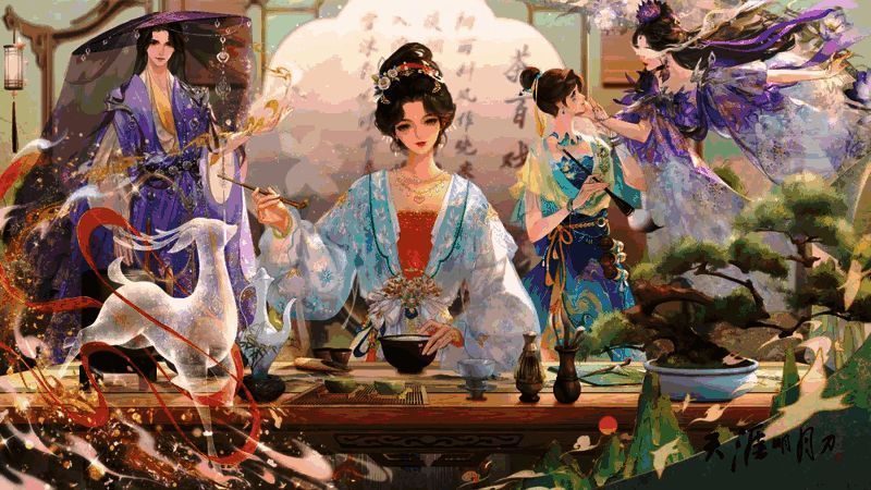 《天涯明月刀》原创国风系列外观概念图