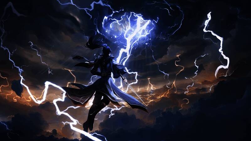 玩家在洞府中挂机修炼的画面