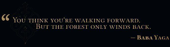 主角与Sirin在魔法森林中对话的场景，光影交错营造神秘氛围