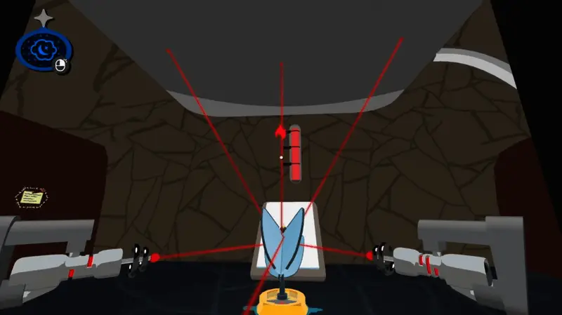 大钟内部精密齿轮结构与附魔仪式启动界面特写