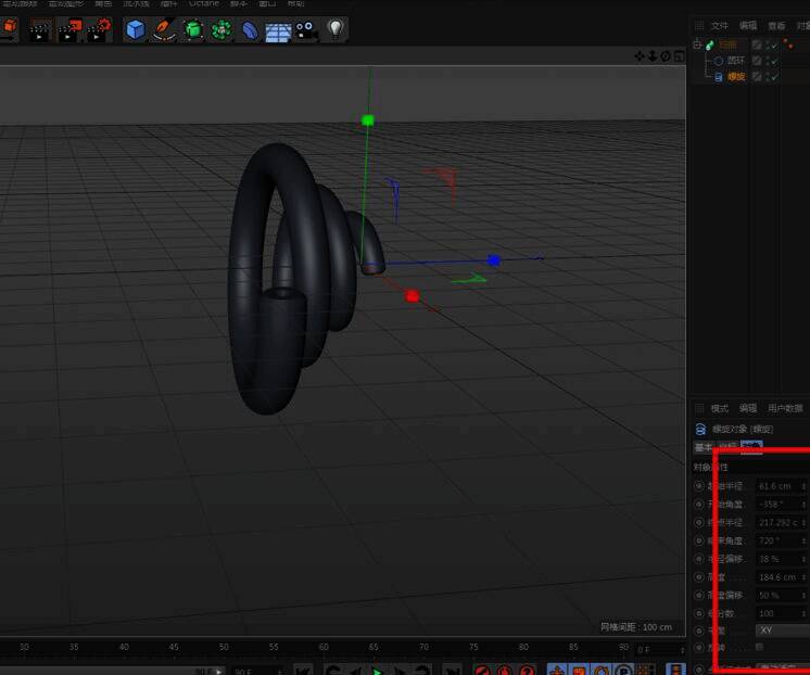 完成后的扫描模型展示，呈现出流畅的立体形态