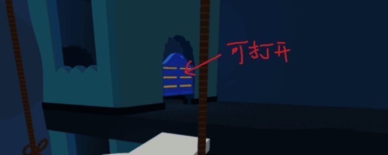 《物之梦》第二章客厅场景截图，展示壁炉、吊灯、圆桌与鱼缸四个互动点