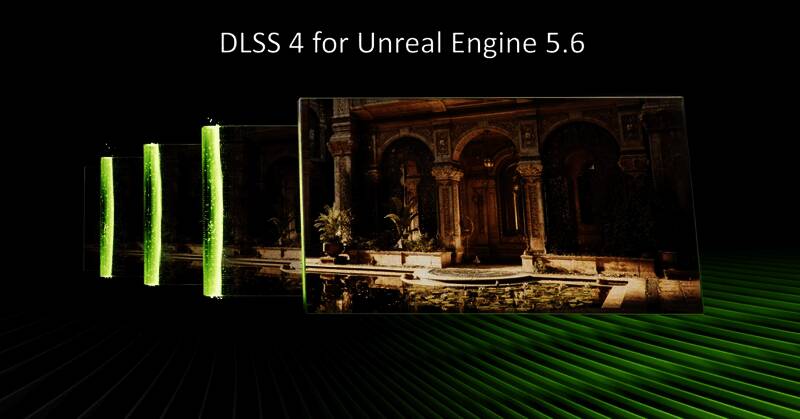 英伟达DLSS 4插件界面展示，显示其完整的技术模块和功能选项