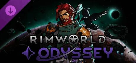 《边缘世界：奥德赛》游戏画面，飞船漂浮在空中殖民地之上