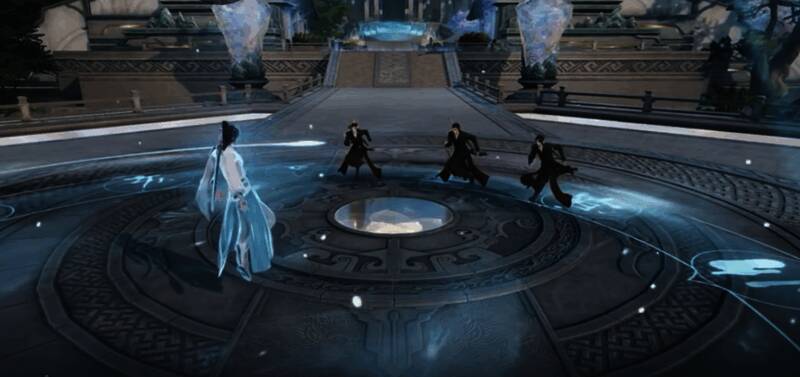 青云三技能变身效果，形成控制领域限制敌人行动