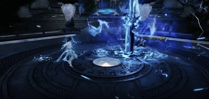 青云终极技能神剑御雷真诀，雷电剑阵从天而降造成巨额伤害