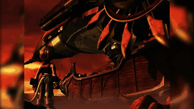 结尾场景定格，象征一段传奇旅程的圆满落幕