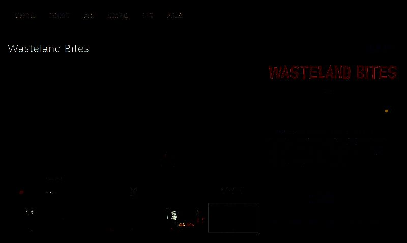 Wasteland Bites Steam商店页面截图，显示了游戏的基本信息和发售日期倒计时