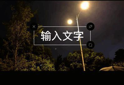 文本输入示例，已填入一段描述性文字