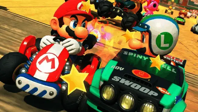 任天堂旗下多款游戏封面拼图，展示不同价位产品阵容