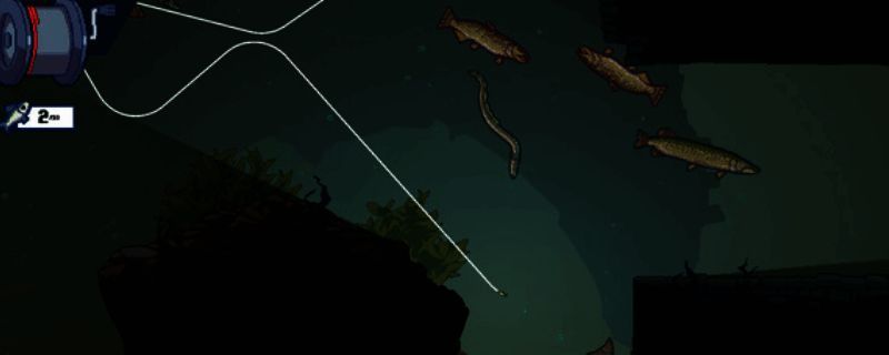 游戏场景截图，展示了一片宁静的深海世界，光线透过水面洒下斑驳光影