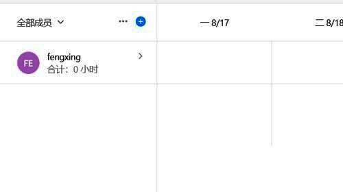 工时页面展示图，清晰显示各类工时数据信息