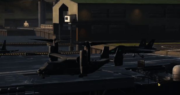 鱼鹰直升机发射鱼雷，海面激起巨大水花