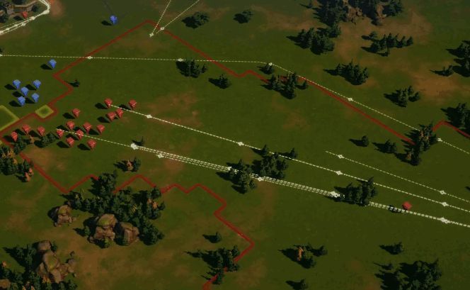 主城建设界面，显示各类资源储备及建筑升级状态