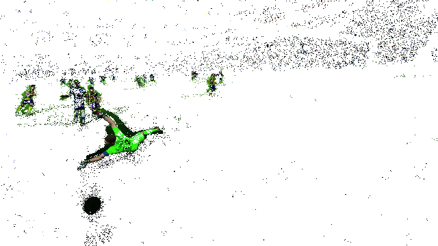 马克莱莱直塞传球，皮球精准到位