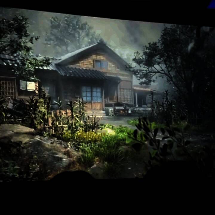 游戏片尾概念图，象征希望与毁灭的两个极端交织在一起