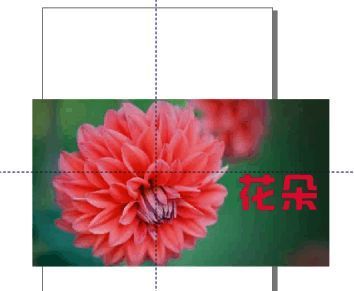 CorelDraw X4界面展示，已导入图片并创建文字输入框