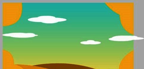 调色板展示秋日主题色系搭配