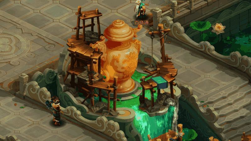 《幻唐志:逍遥外传》焕新后的长安城地图场景