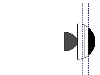 在CorelDraw X4中添加参考线并使用刻刀工具对图形进行分割处理